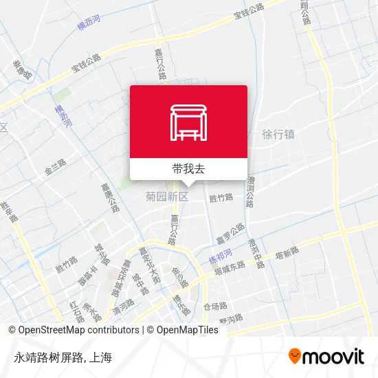 永靖路树屏路地图