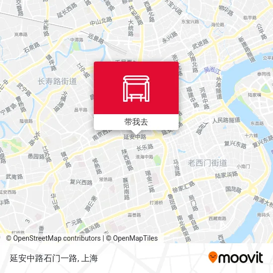 延安中路石门一路地图