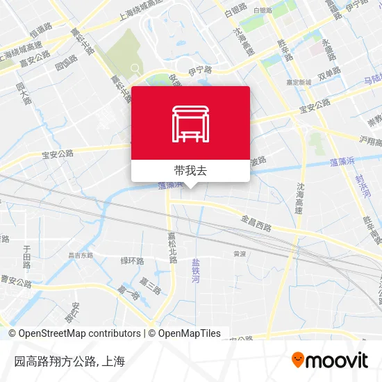 园高路翔方公路地图