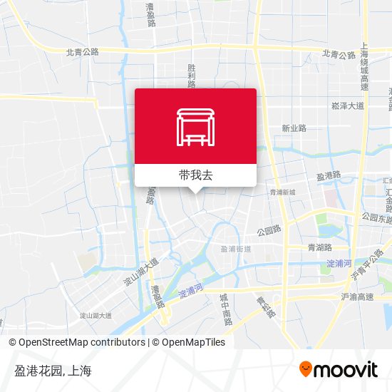 盈港花园地图