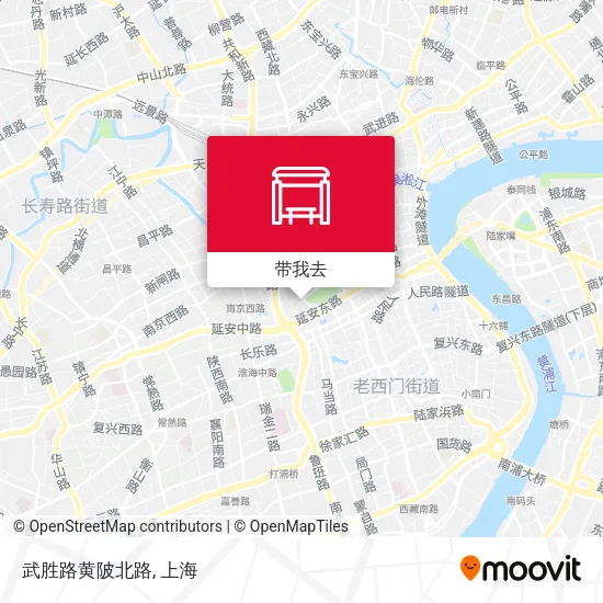武胜路黄陂北路地图