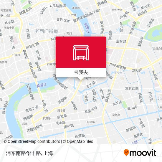 浦东南路华丰路地图