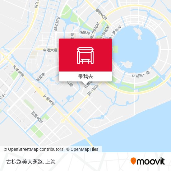 古棕路美人蕉路地图