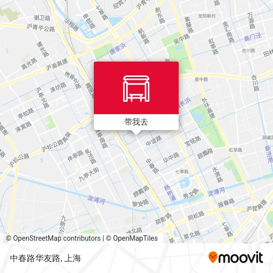 中春路华友路地图