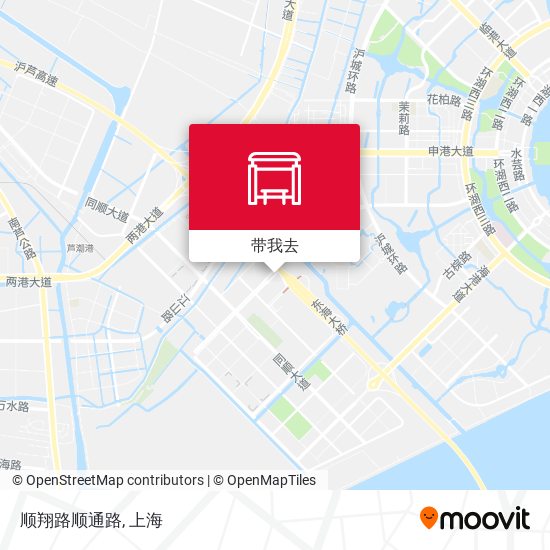 顺翔路顺通路地图