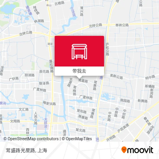 茸盛路光星路地图