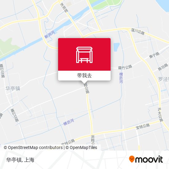 华亭镇地图