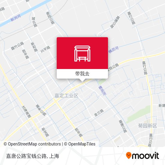 嘉唐公路宝钱公路地图