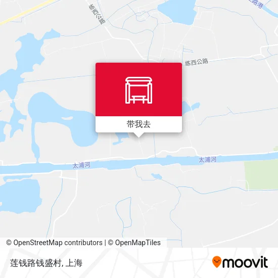 莲钱路钱盛村地图