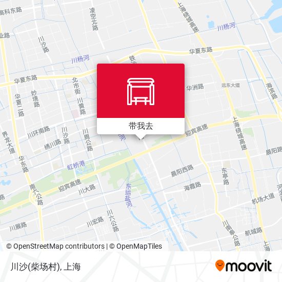 川沙(柴场村)地图