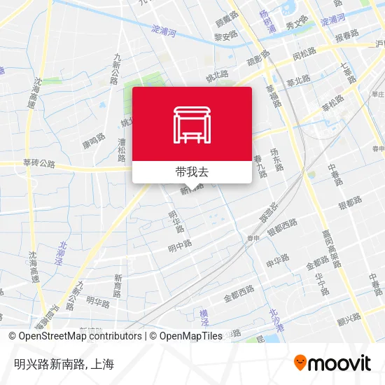 明兴路新南路地图
