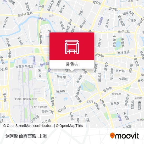 剑河路仙霞西路地图