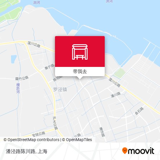 潘泾路陈川路地图