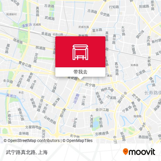 武宁路真北路地图