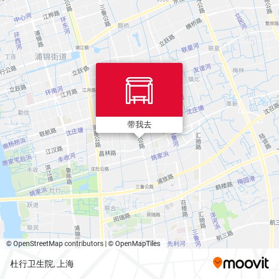 杜行卫生院地图