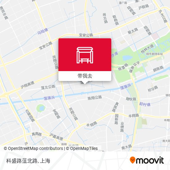 科盛路蕰北路地图