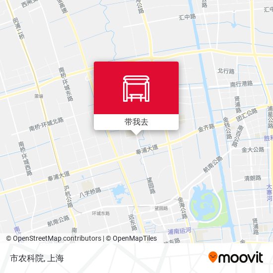 市农科院地图