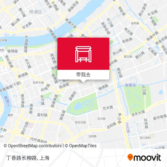 丁香路长柳路地图