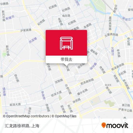 汇龙路徐祥路地图