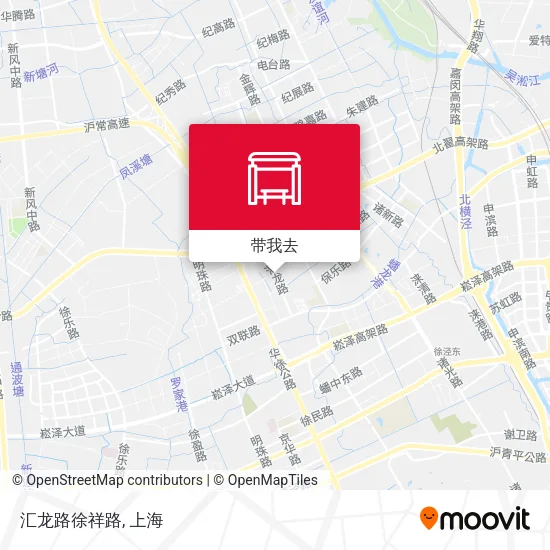 汇龙路徐祥路地图