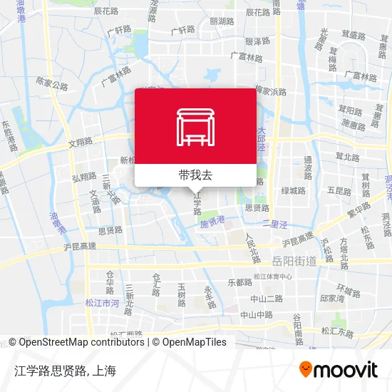 江学路思贤路地图