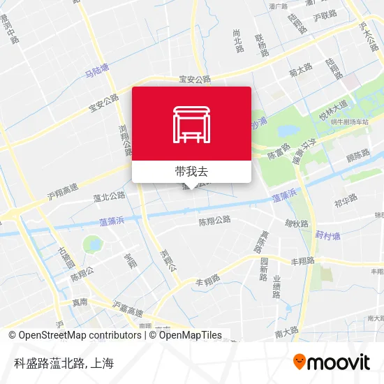 科盛路蕰北路地图