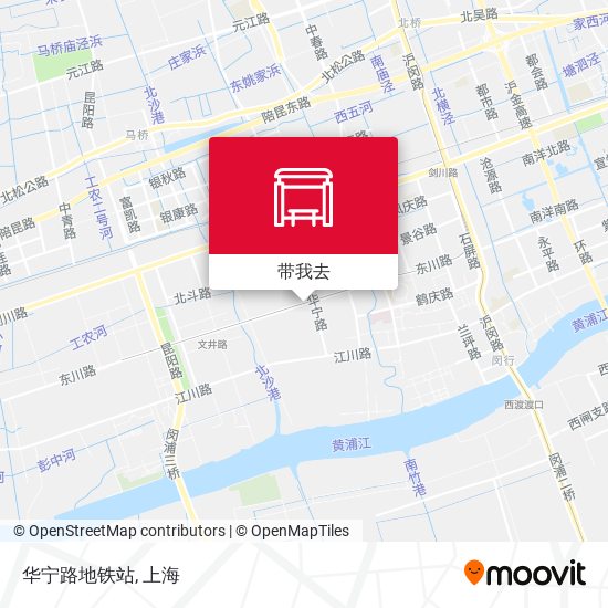 华宁路地铁站地图