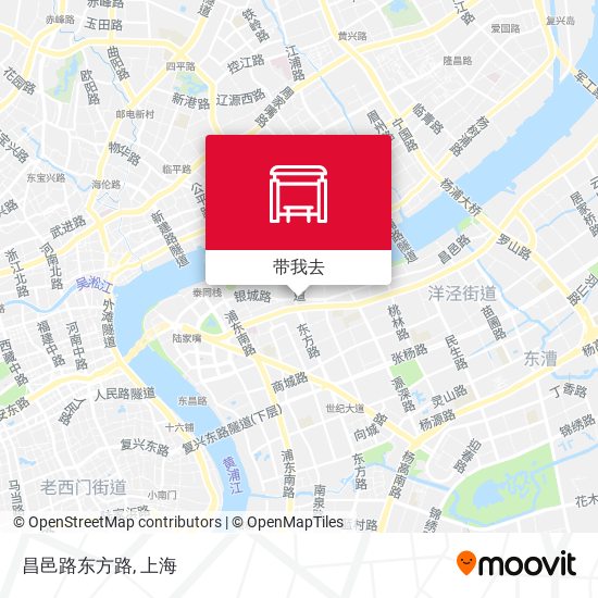 昌邑路东方路地图