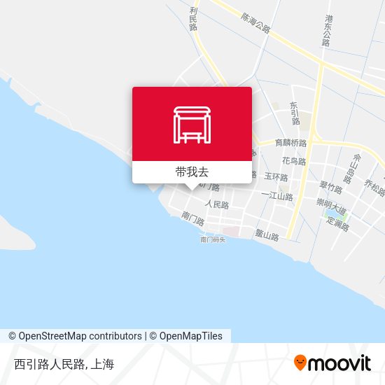 西引路人民路地图