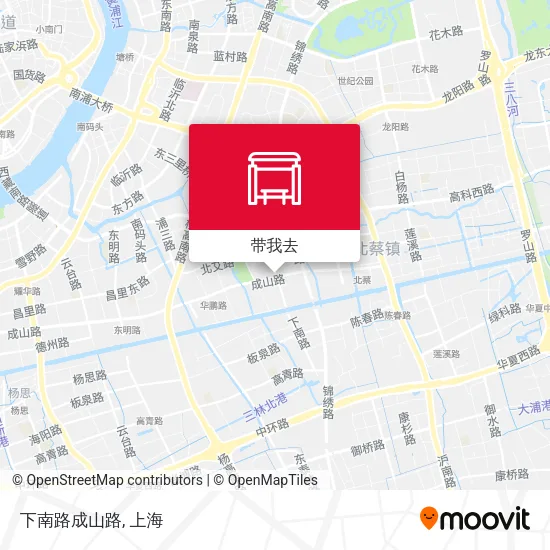下南路成山路地图