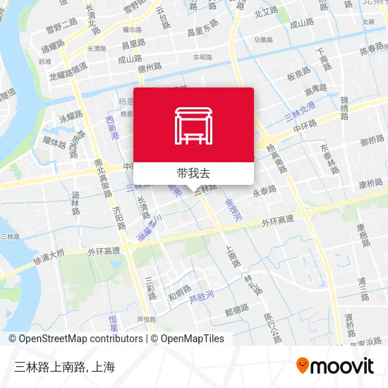 三林路上南路地图