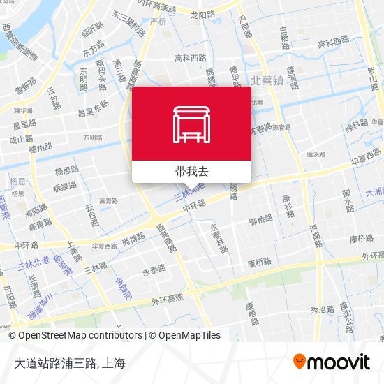 大道站路浦三路地图