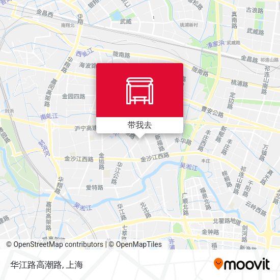 华江路高潮路地图