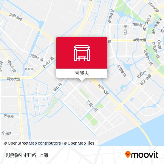 顺翔路同汇路地图