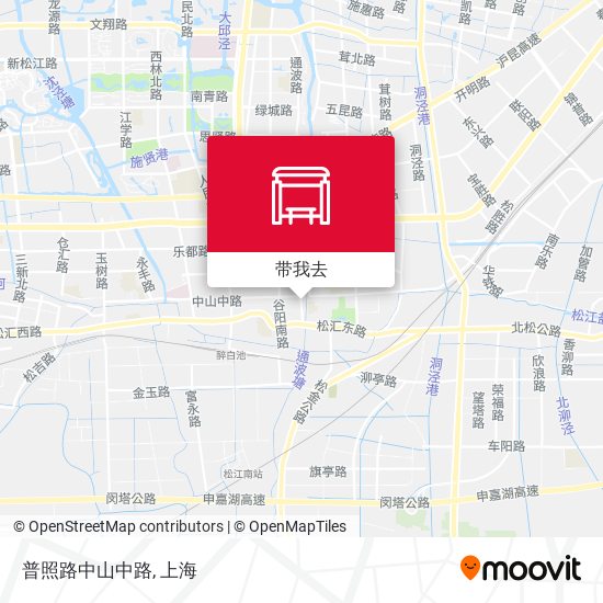 普照路中山中路地图