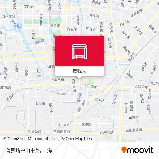 普照路中山中路地图