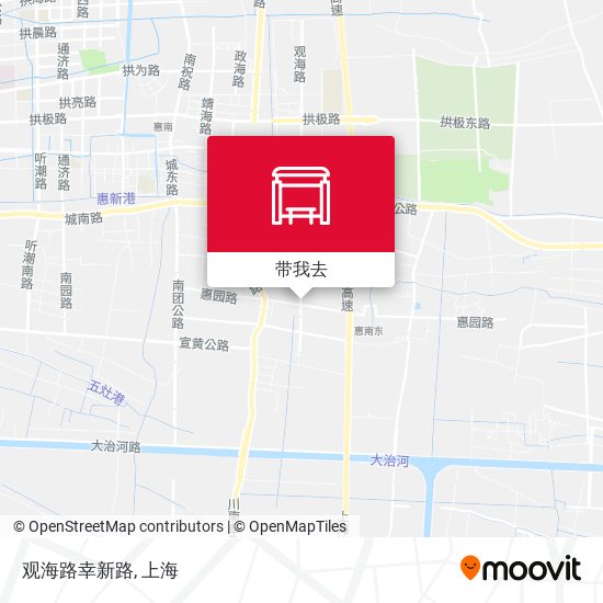 观海路幸新路地图