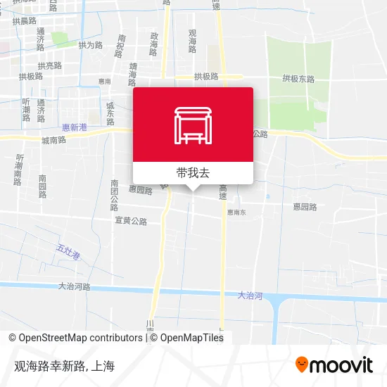 观海路幸新路地图