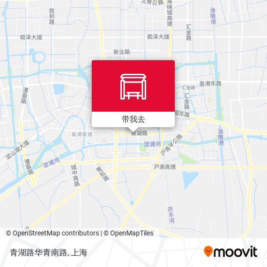 青湖路华青南路地图