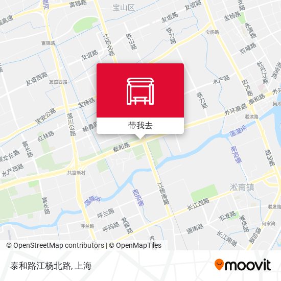 泰和路江杨北路地图