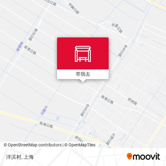 洋滨村地图