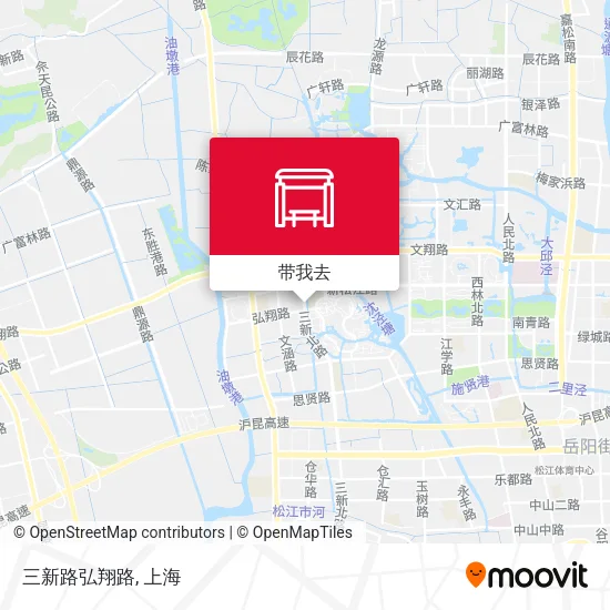 三新路弘翔路地图
