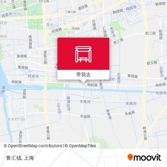 鲁汇镇地图