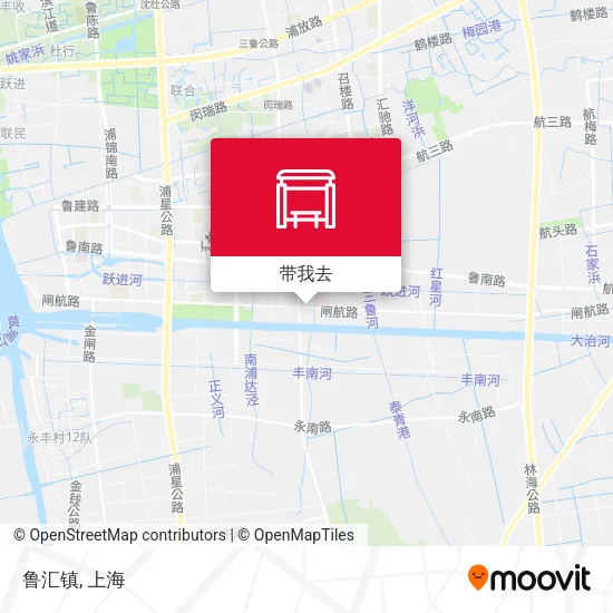 鲁汇镇地图