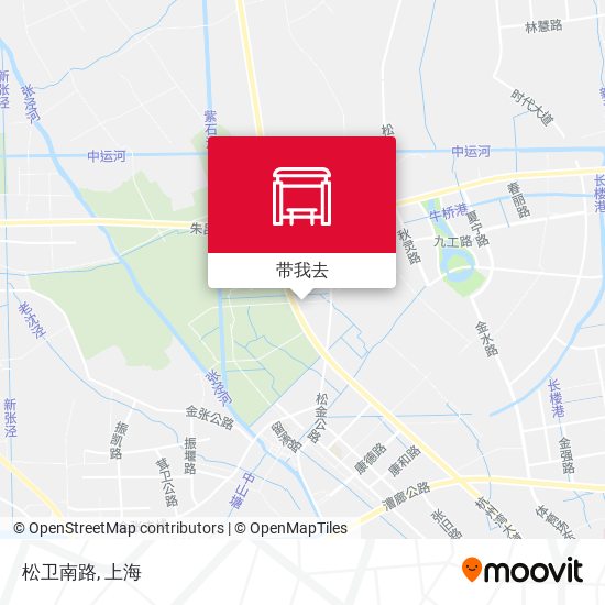 松卫南路地图