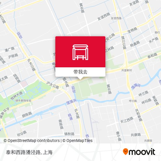 泰和西路潘泾路地图