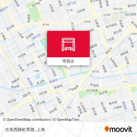 古美西路虹莘路地图