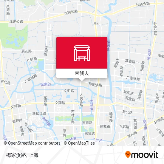 梅家浜路地图
