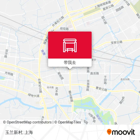 玉兰新村地图