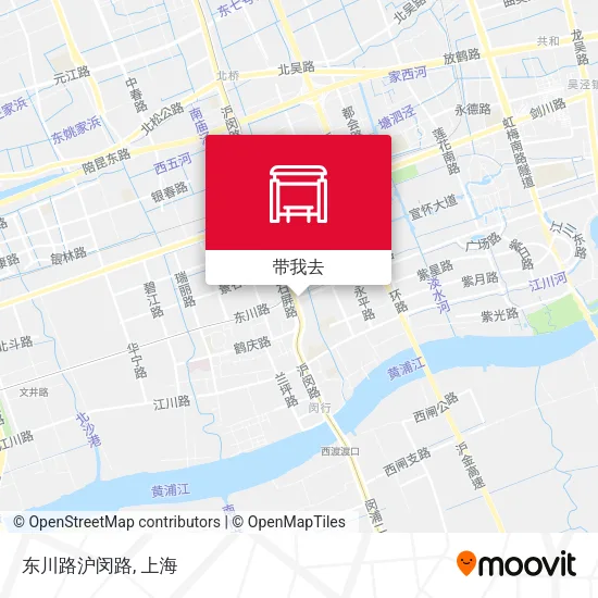 东川路沪闵路地图